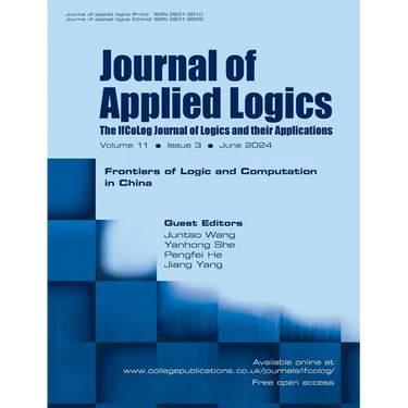 Journal of Applied Logics, Volume 11, number 3. Special issue: Frontiers of Logic and Computation in China