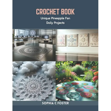 Crochet Book: Unique Pineapple Fan Doily Projects
