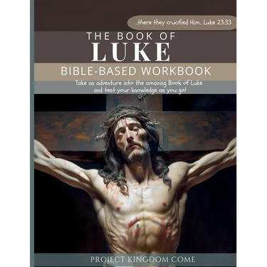 The Book of Luke I Kids Workbook to Help Children Study and Understand the Bible I Biblical quizzes for kids ages 9 and above: Bible-Base Workbook, Bi