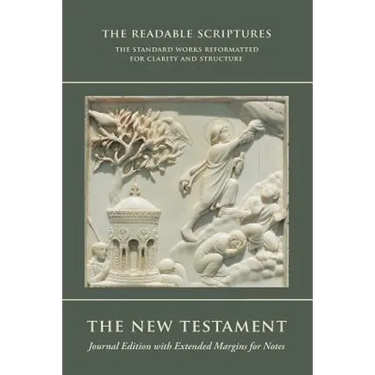 The New Testament (Readable Scriptures): Journal Edition with Extended Margins for Notes