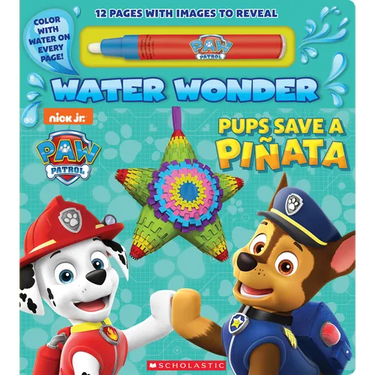 Pups Save a Piñata (a Paw Patrol Water Wonder Storybook)