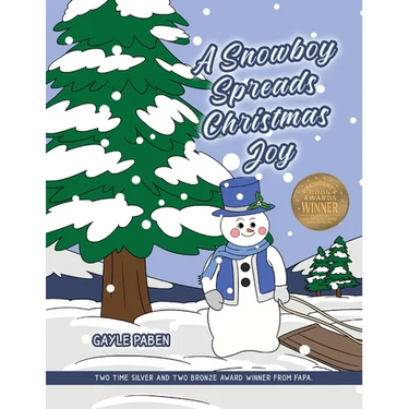 A Snowboy Spreads Christmas Joy