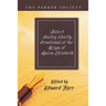 Select Poetry Chiefly Devotional of the Reign of Queen Elizabeth