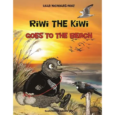 Riwi the Kiwi GOES TO THE BEACH