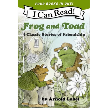 Frog and Toad: 4 Classic Stories of Friendship: All 4 Books from the Classic Animal Friendship and Adventure Series in 1 Paperback, Great for Growing