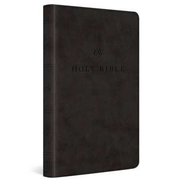 ESV Premium Church Bible, Large Print, Red Letter (Trutone, Black)
