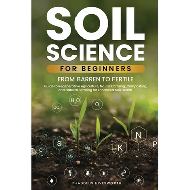 Soil Science For Beginners: From Barren to Fertile A Guide to Regenerative Agriculture, No-Till Farming, Composting, and Natural Farming for Enhan