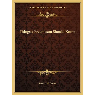 Things a Freemason Should Know