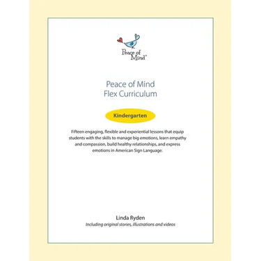 Peace of Mind Flex Curriculum Kindergarten