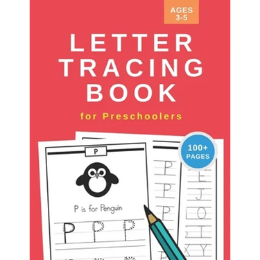Letter Tracing Book for Preschoolers: Handwriting Practice Workbook for Kids Ages 3-5 - 110 Pages - Large 8.5" x 11"