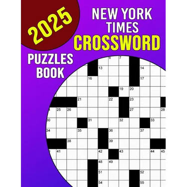 New York Times Crossword Puzzles Book 2025: Mind-Sharpening Entertainment for Golden Years