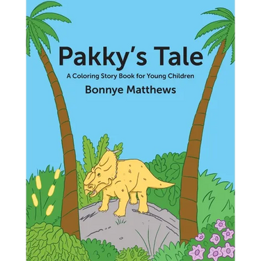 Pakky's Tale: A Coloring Story Book for Young Children
