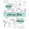 Realistic animal coloring books: coloring book