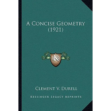 A Concise Geometry (1921)
