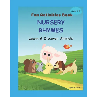 Nursery Rhymes - Learn & Discover Animals: Fun Activities Book