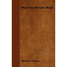 What Your Dreams Mean