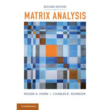 Matrix Analysis
