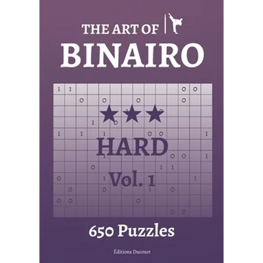 The Art of Binairo Hard Vol.1