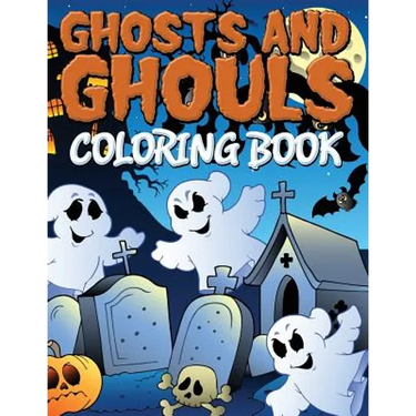 Ghosts and Ghouls Coloring Book