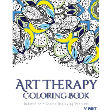 Art Therapy Coloring Book: Art Therapy Coloring Books for Adults: Stress Relieving Patterns