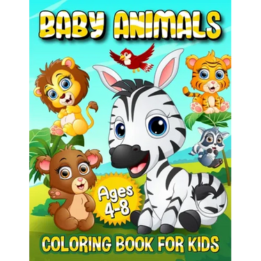 Baby Animals Coloring Book