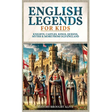 English Legends For Kids: Knights, Castles, Kings, Queens, Myths & More From Old England