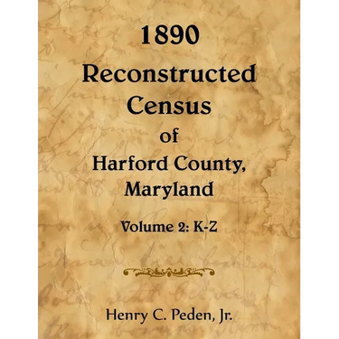 1890 Reconstructed Census of Harford County, Maryland, K-Z