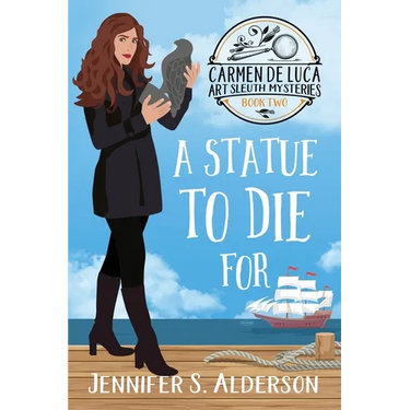 A Statue To Die For: A Cozy Murder Mystery with a Female Amateur Sleuth
