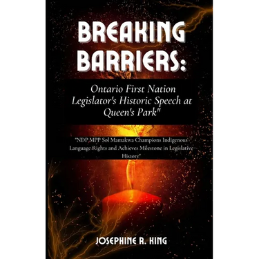 "Breaking Barriers: Ontario First Nation Legislator's Historic Speech at Queen's Park" "NDP MPP Sol Manawa Champions Indigenous Language R