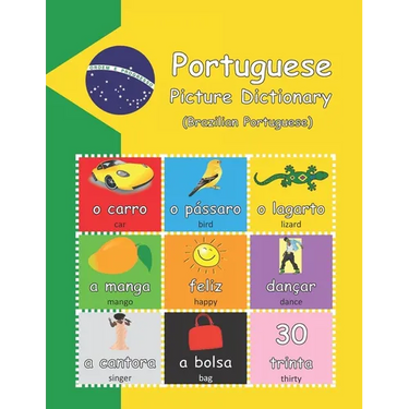 Portuguese Picture Dictionary: Brazilian Portuguese (with audio)