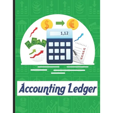 accounting ledgers for bookkeeping: Accounting General Ledge, sustained and long lasting tracking and record keeping Size:8.5"x11" in 100