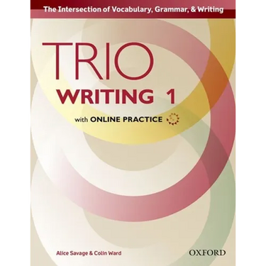 Trio Writing Level 1 Student Book with Online Practice