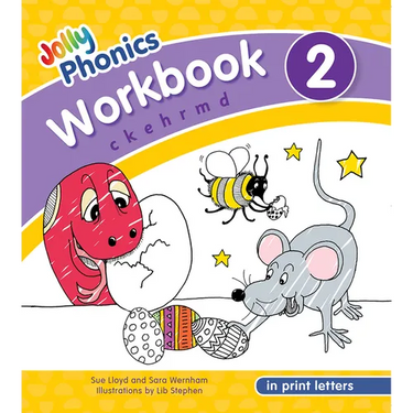 Jolly Phonics Workbook 2: In Print Letters (American English Edition)