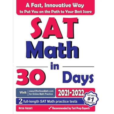 SAT Math in 30 Days: The Most Effective SAT Math Crash Course