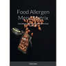 Food Allergen Menu Matrix: Food Allergy Chart Recording Sheets For Food Businesses