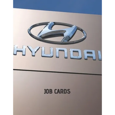 Jobcards: Hyundai Style Jobcards for Mechanics