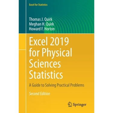 Excel 2019 for Physical Sciences Statistics: A Guide to Solving Practical Problems