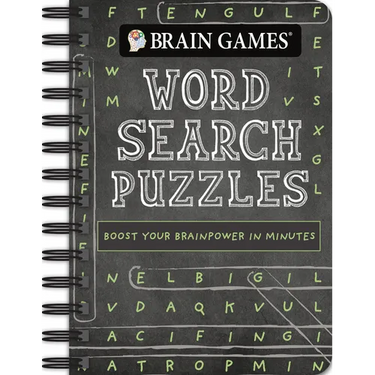 Brain Games - To Go - Word Search Puzzles (Chalkboard)