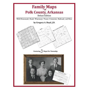 Family Maps of Polk County, Arkansas
