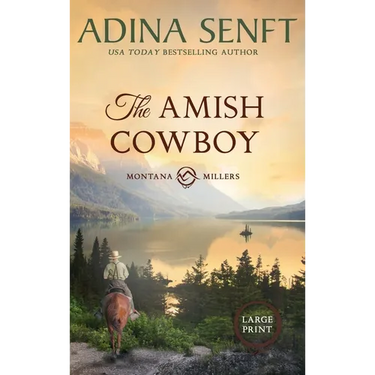 The Amish Cowboy (Large Print Hardcover)