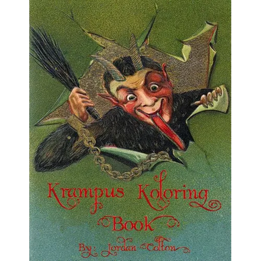 Krampus "Koloring" (Coloring) Book