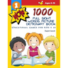 1000 Full Sight Words Picture Dictionary Book English Danish Educational Games for Kids 5 10: First Sight word flash cards learning activities to buil