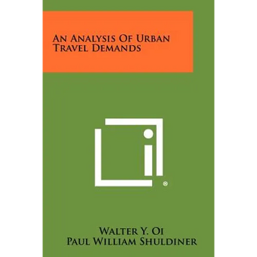 An Analysis Of Urban Travel Demands