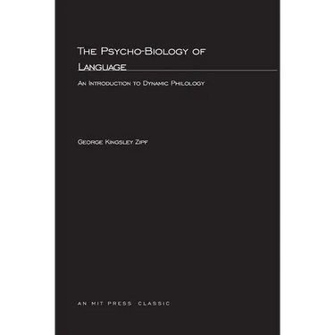 The Psycho-Biology of Language: An Introdution to Dynamic Philology