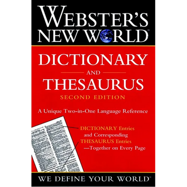 Webster's New World Dictionary and Thesaurus, (Paper Edition)