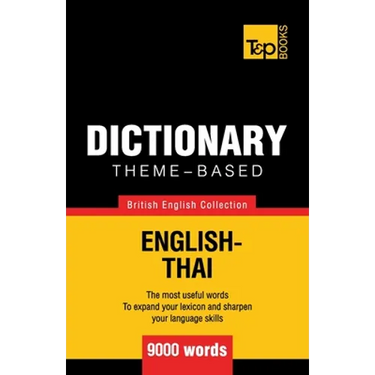 Theme-based dictionary British English-Thai - 9000 words
