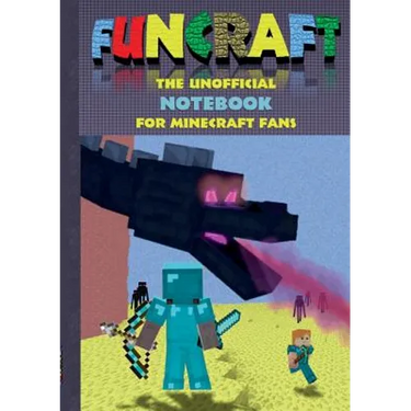 Funcraft - The unofficial Notebook (quad paper) for Minecraft Fans: Notebook, notepad, tablet, scratch pad, pad, gift booklet, christmas present gift,