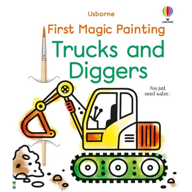 First Magic Painting Trucks and Diggers