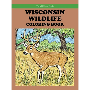 Wisconsin Wildlife Coloring Book