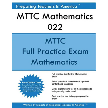 MTTC Mathematics 022: MTTC Math Michigan Test For Teacher Certification